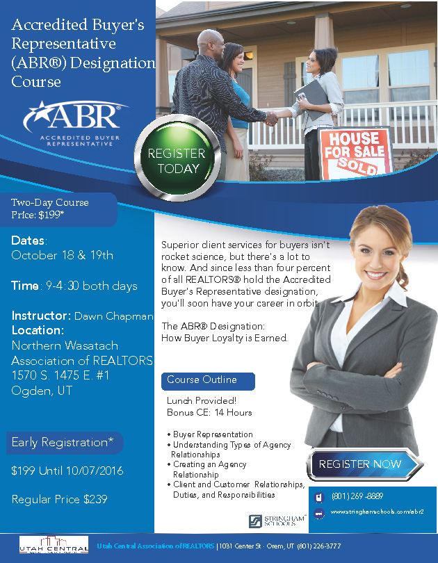 Accredited Buyer’s Representative (ABR) Designation Course NWAOR